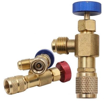 Rosfix Fuellventil R22 – Blaues Ventil mit 11 mm Gewinde | Klimaanlage