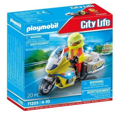 Playmobil® City Life 71205 Notarzt-Motorrad mit Blinklicht