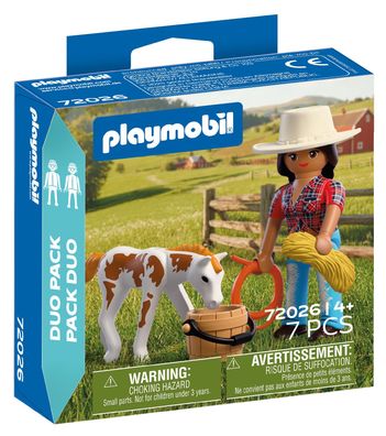 Playmobil® DuoPack 72026 Reiterin mit Fohlen