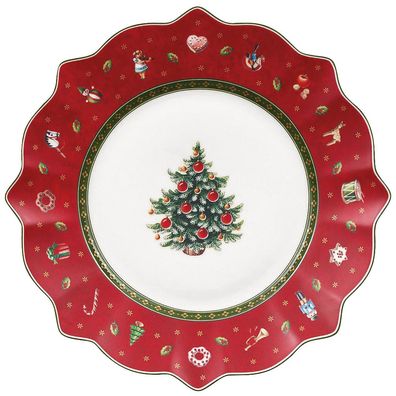 Villeroy & Boch – Toy's Delight Frühstücksteller rot 244 mm – Premium Porcelain –