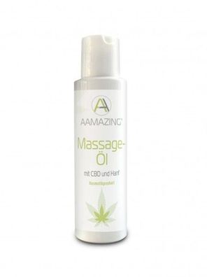 Aamazing Massageöl mit CBD & Hanf