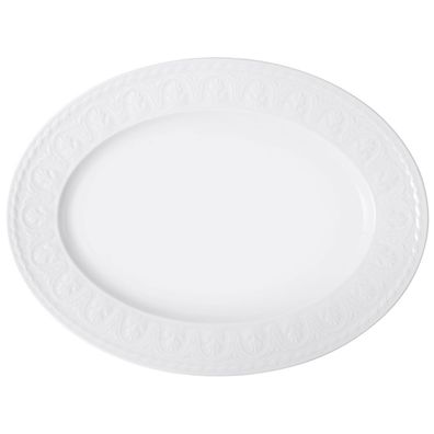 Villeroy & Boch – Cellini Platte oval 400 x 295 x 35 mm – Premium Porcelain –