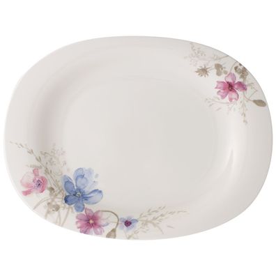 Villeroy & Boch – Mariefleur Gris Basic Servierplatte 340 x 260 x 32 mm – Premium
