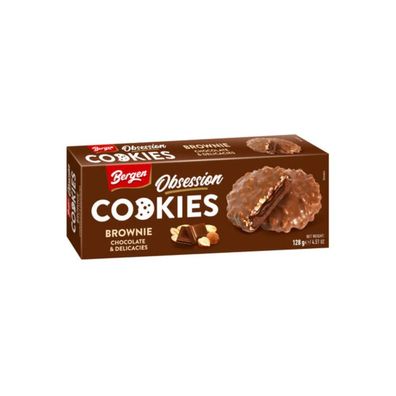 Bergen Obsession Cookies Brownie Chocolate & Delicacies 128 g