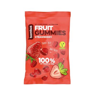 Bombus Fruit gummies Erdbeer 35 g