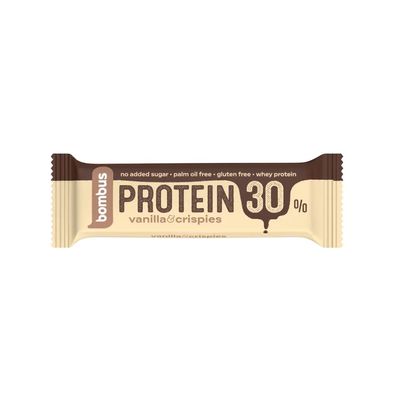 Bombus Protein bar 30% Vanilla & Crispies 50 g