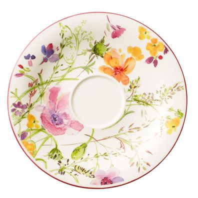 Villeroy & Boch – Mariefleur Basic Frühstücksuntertasse 190 mm – Premium Porcelain