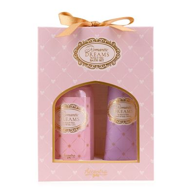 Badeset Romantic DREAMS Duschgel und Hand und Nagelcreme