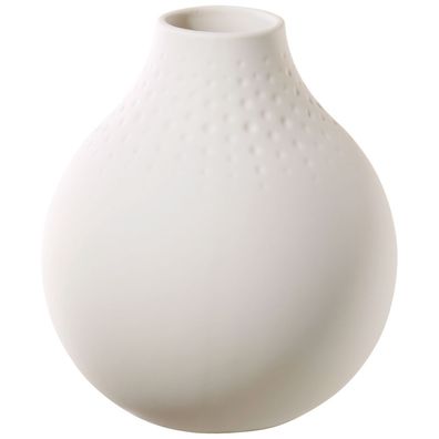 Villeroy & Boch – Manufacture Collier blanc Vase Perle klein 110 mm, 550 ml –