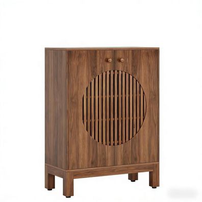 Sideboard Aufbewahrungsschrank 73x35x101 cm Braun groß