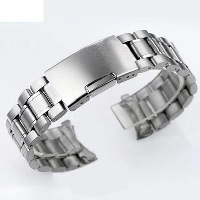 123Luxus Edelstahl Metall Uhrenarmband Armband Band Ersatz Für 18mm