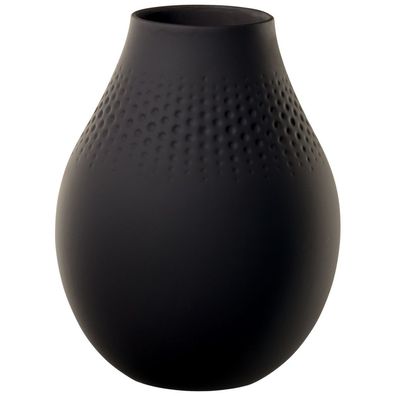 Villeroy & Boch – Manufacture Collier noir Vase Perle hoch 159 mm, 2300 ml – Premi