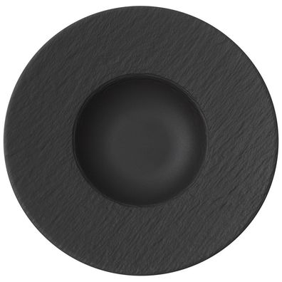 Villeroy & Boch – Manufacture Rock Pastateller 280 mm, 280 ml – Premium Porcelain