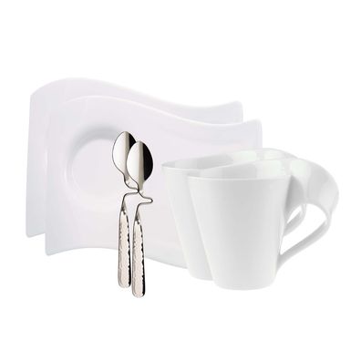 Villeroy & Boch – NewWave Caffè Becher-Set 6tlg. – Premium Porcelain – Art.-Nr