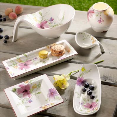 Villeroy & Boch – Mariefleur Gifts Schale mit Griff 237 x 160 x 90 mm, 420 ml –