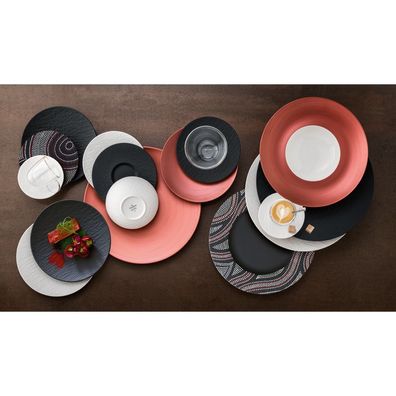 Villeroy & Boch – Manufacture Rock blanc Universalteller Coupe 250 mm – Premium