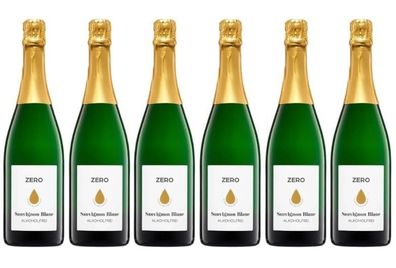 6er Karton Sekt ZERO Sauvignon blanc alkoholfrei 0,75 Liter