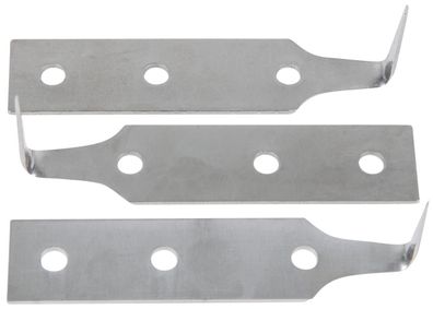 KS TOOLS Edelstahl-Ziehklingen-Satz, lingenlänge 38mm,3-tlg