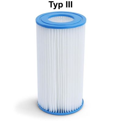 Filterkartusche 10,6x20,3cm GR. III Ersatzfilter Filterpatrone für Bestway Intex