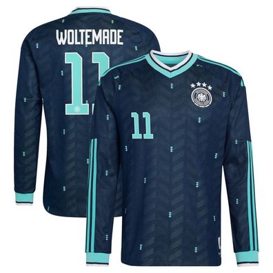 DFB Deutschland Fußball Trikot WM 2026 Auswärtstrikot langärmeliges Woltemade 11