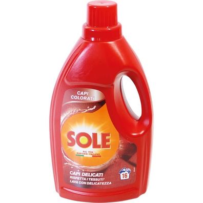 SOLE Waschmittel für empfindliche und farbige Kleidung, 1 l