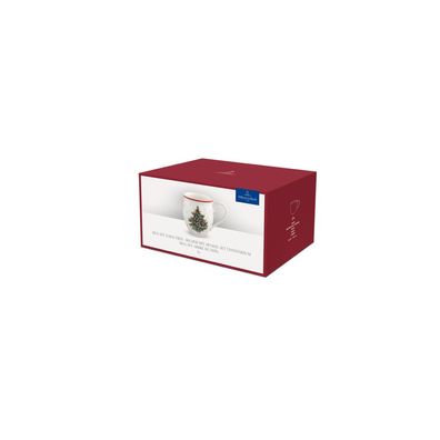 Villeroy & Boch – Toy's Delight Becher mit Henkel Set 2tlg., Tannenbaum 137 x 96