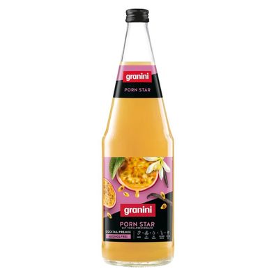 granini Porn Star Cocktail Premix alkoholfrei 1,0L – Maracuja-Vanille Fruchtget