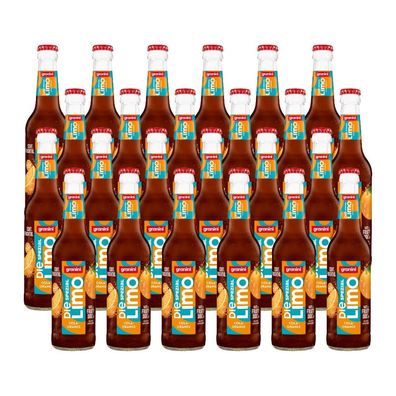granini Die Limo Spezial Cola-Orange 24x 0,33L – Erfrischungsgetränk mit Cola