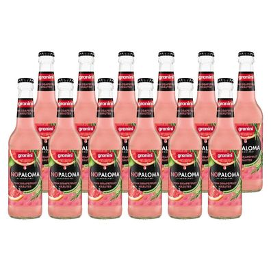 granini Nøpaloma Pink Grapefruit Kräuter 12x 0,33L – alkoholfreies Erfrischungs