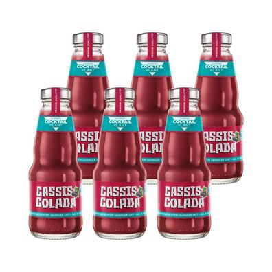 Cocktail Plant Cassis Colada 6x 0,2L – Fruchtiger Ready-to-Drink Cocktail mit C