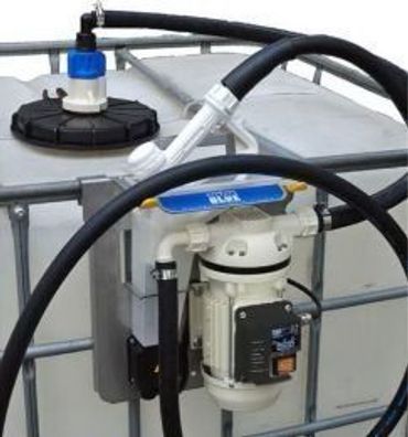 Pumpe Basic für AdBlue(R) - für 1000 L Container - 4m Schlauch - manuelle Zapfpist