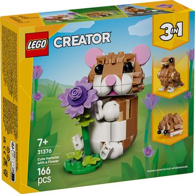LEGO® Creator 31376 Niedlicher Hamster mit Blume