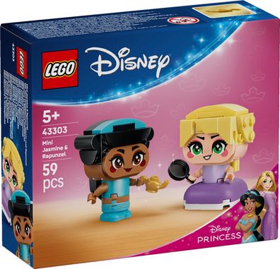 LEGO® Disney Princess 43303 Die Mini-Prinzessinnen Jasmin und Rapunzel