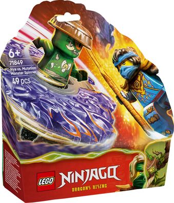 LEGO® Ninjago 71849 Nya vs. Elementarmonster-Spinner