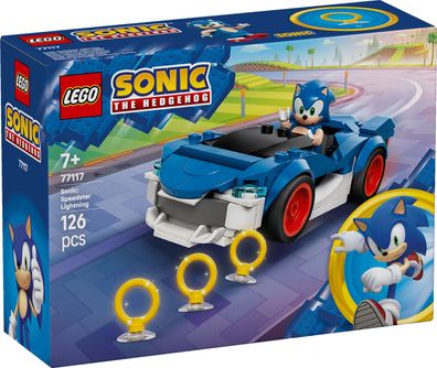 LEGO® Sonic 77117 Sonics Sportwagen: Speedster Lightning