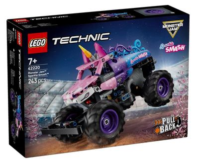 LEGO® Technic 42220 Monster Jam Sparkle Smash mit Rückziehmotor