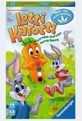 Lotti Karotti Mitbringspiel Merk-& Reaktionsspiel