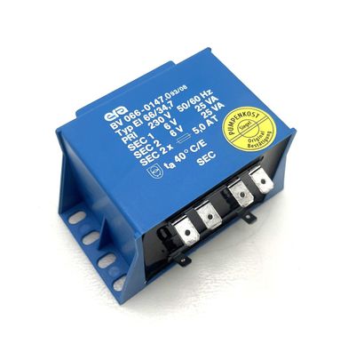 ERA BV66-0147 Transformator 230V auf 2x6V 25VA Trafo EI66 T9/262