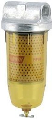 Zapfsäulenfilter - Filterkopf - mit Glasbowle und Filtereinsatz (inkl. Wasserabl