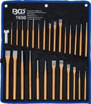 BGS technic - Meißel- und Durchschläger-Satz | 28-tlg