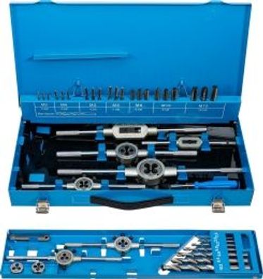 BGS technic - Gewindeschneid-Satz | M3 - M12 | 44-tlg