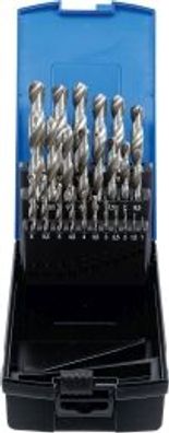 BGS technic - Spiralbohrer-Satz | HSS | 1 - 13 mm | 25-tlg