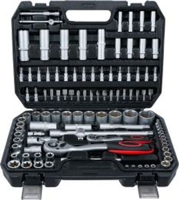 BGS Do it yourself - Steckschlüssel-Satz | Antrieb 6,3 mm (1/4 Zoll) / 12,5 mm (