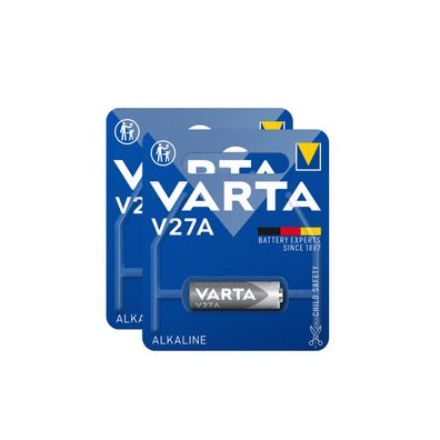 2x Varta V27A MN27 A27 L828 GP27A 4227 - 19mAh Alkaline Batterie 12V