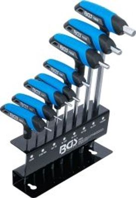 BGS technic - T-Griff-Schlüssel-Satz | Innensechskant 2 - 10 mm | 8-tlg