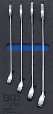 BGS technic - Werkstattwageneinlage 1/3: Maul-Ringschlüssel-Satz | SW 24 - 32 mm