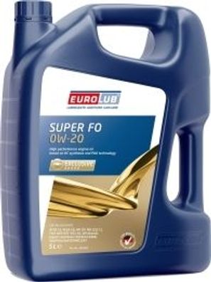 Eurolub - SUPER FO 0W-20 - 5 Liter