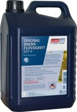 Eurolub - Bremsflßssigkeit DOT4 - 5 L