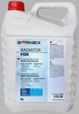GERNEX Radiator FOR (Inhalt: 5 Liter/Kanister)