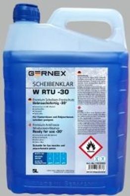 GERNEX Scheibenklar-winter RTU -30Â° (Inhalt: 5 Liter/Kanister)